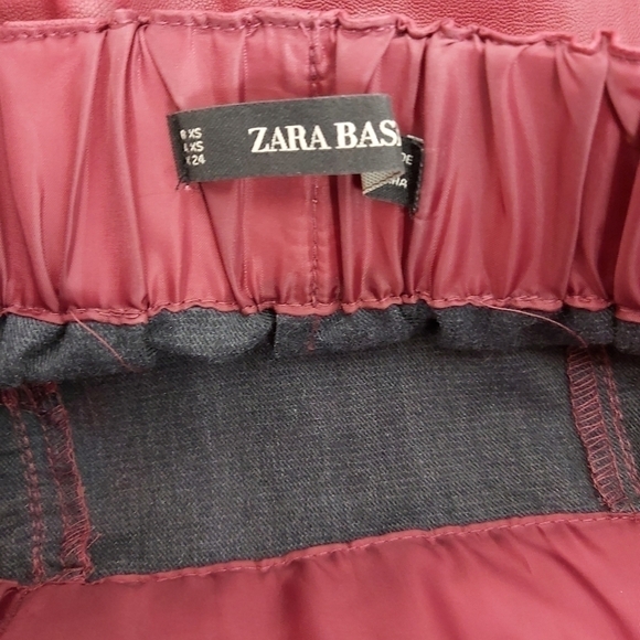 𝅺ZARA Faux Leather Mini Skirt - Picture 8 of 12